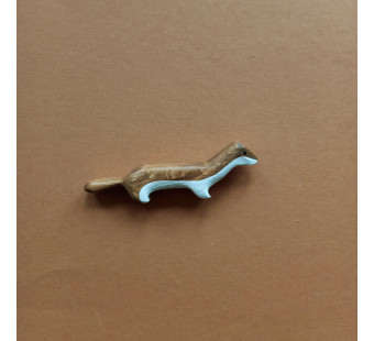 Forest melody Wooden weasel white/brown Forest melody Wooden weasel white/brown