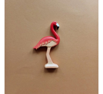 Forest melody  Wooden flamingo