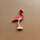 Forest melody  Wooden flamingo