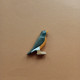 Forest melody  Wooden robin bird