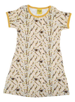 Duns cotton short sleeve dress with salix sun