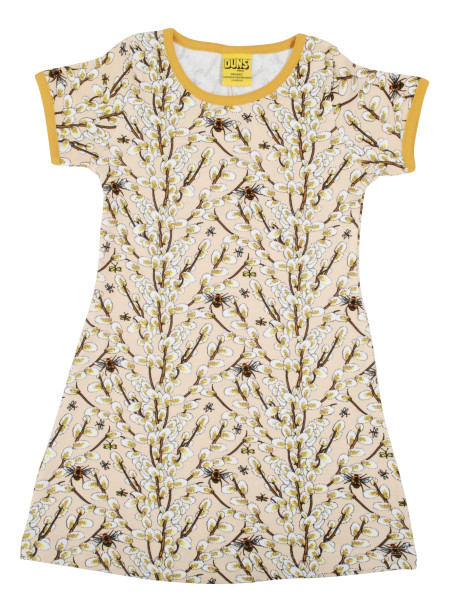 Duns cotton short sleeve dress with salix sun