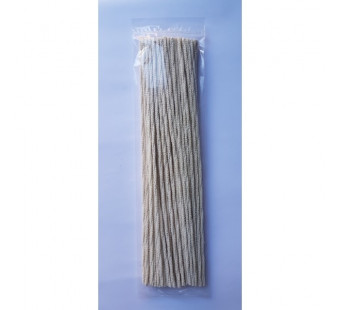 pipe cleaners made of unbleached cotton 30cm  50st