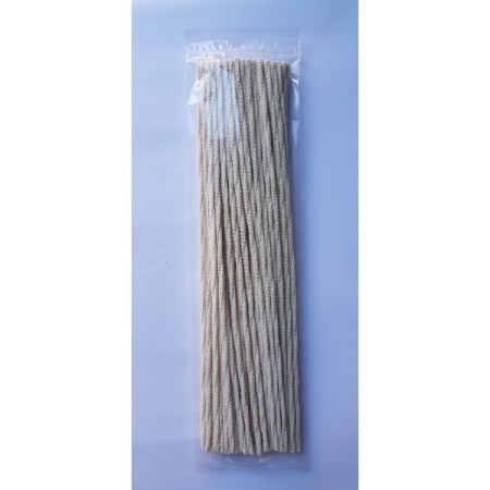 pipe cleaners made of unbleached cotton 30cm  50st