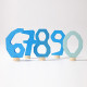 Grimms decorative numbers set 6-0 blue (4404)