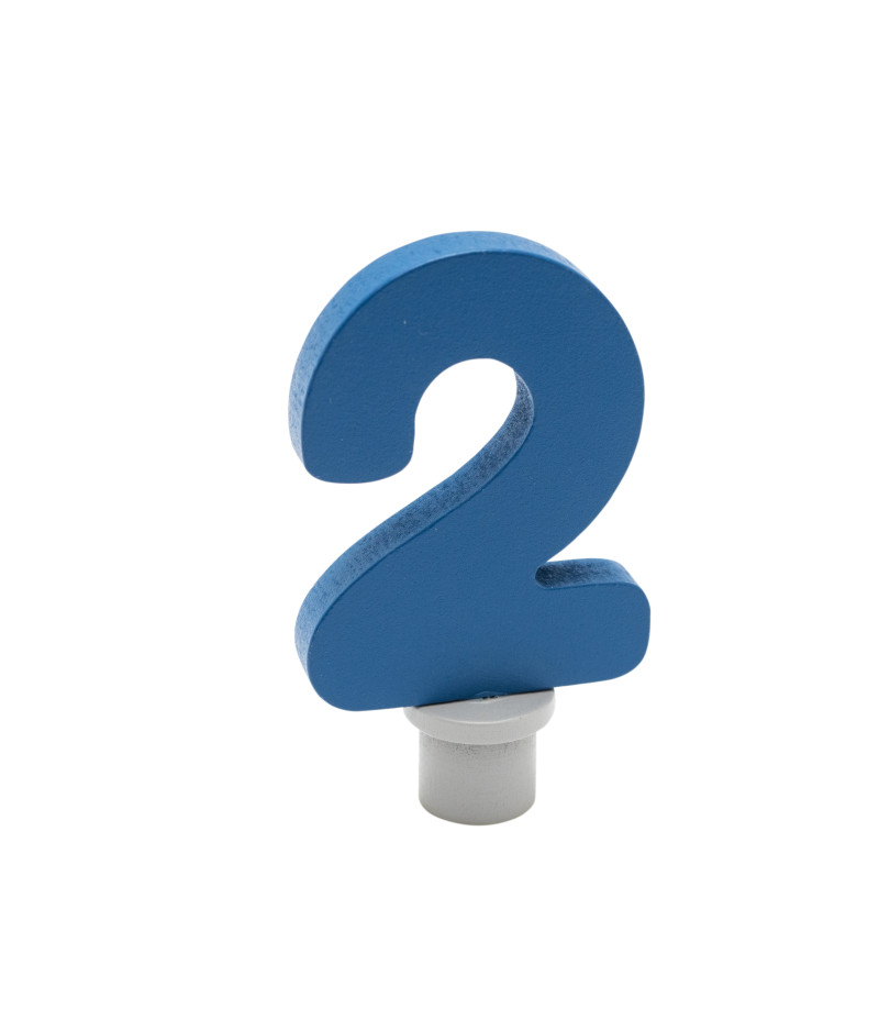 Ahrens Spielzeug steker blauwe 5