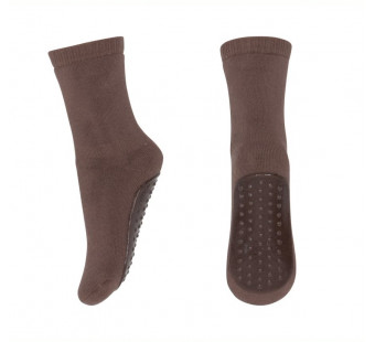MP Denmark katoenen antislip sokken brown sienna MP Denmark katoenen antislip sokken brown sienna