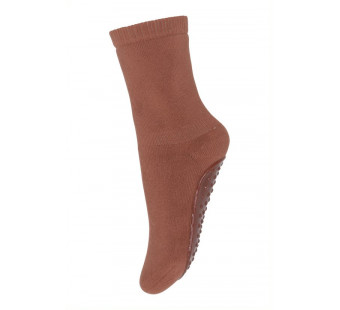 MP Denmark cotton antislip socks  copper brown