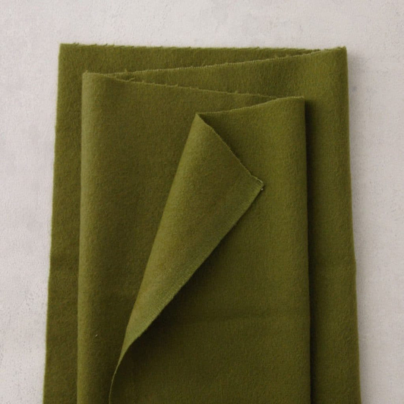 De witte Engel olijfgroene flanel