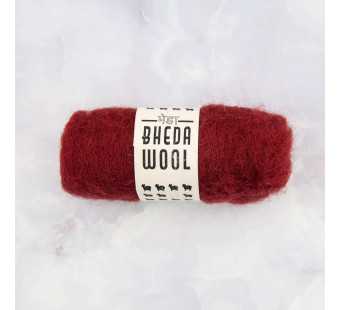 De Witte Engel Bhedawol warm rood 25gr