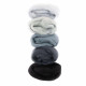 De Witte Engel Meervilt europese merino lontwol 5X10gr grijs/zwart