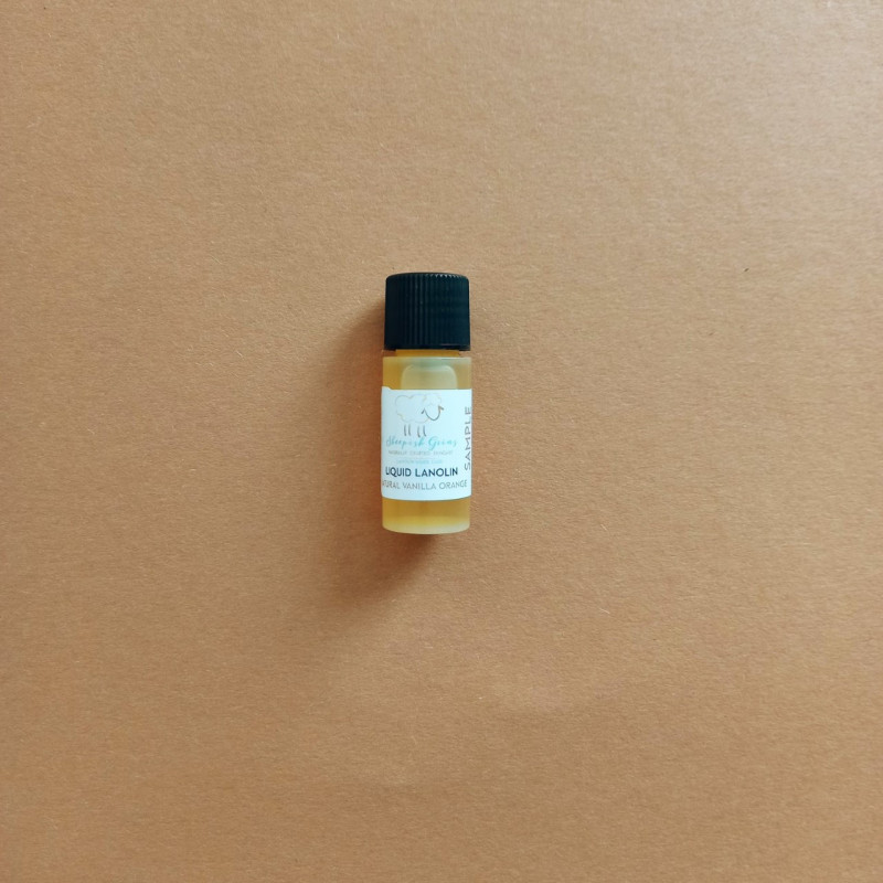 Sheepish Grins liquid lanolin SAMPLE (different fragrances)