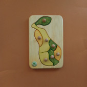 Drei Blatter wooden puzzle mushroom