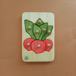 Drei Blatter wooden puzzle mushroom