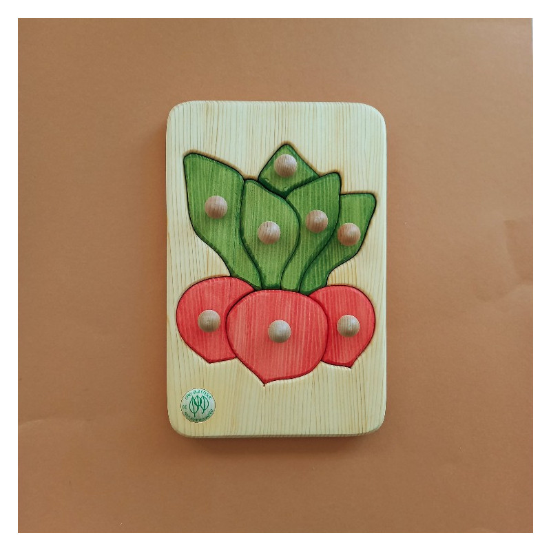 Drei Blatter wooden puzzle mushroom