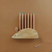 Drei Blatter pencil holder mouse