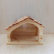 Drei Blatter small wooden (christmas) stable