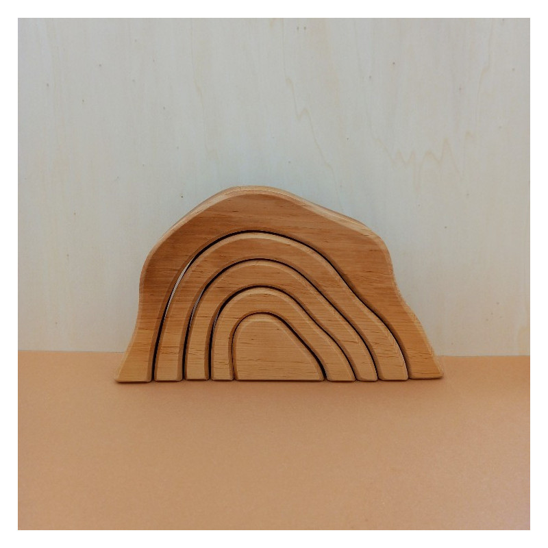 Drei Blatter 5 piece wooden cave