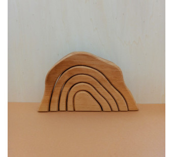 Drei Blatter 5 piece wooden cave