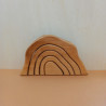 Drei Blatter 5 piece wooden cave