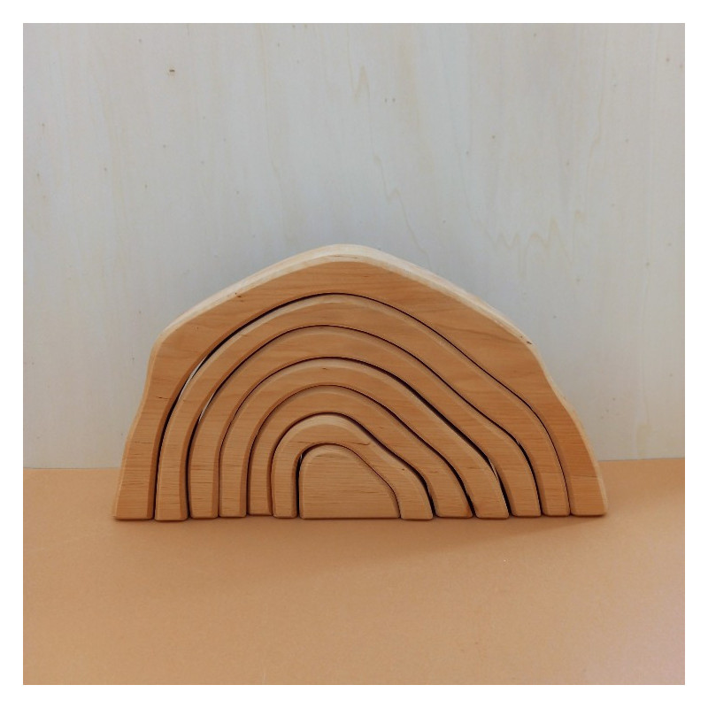 Drei Blatter 5 piece wooden cave