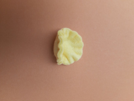 Vilten poppetje quilt white