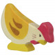 Holztiger hen pecking