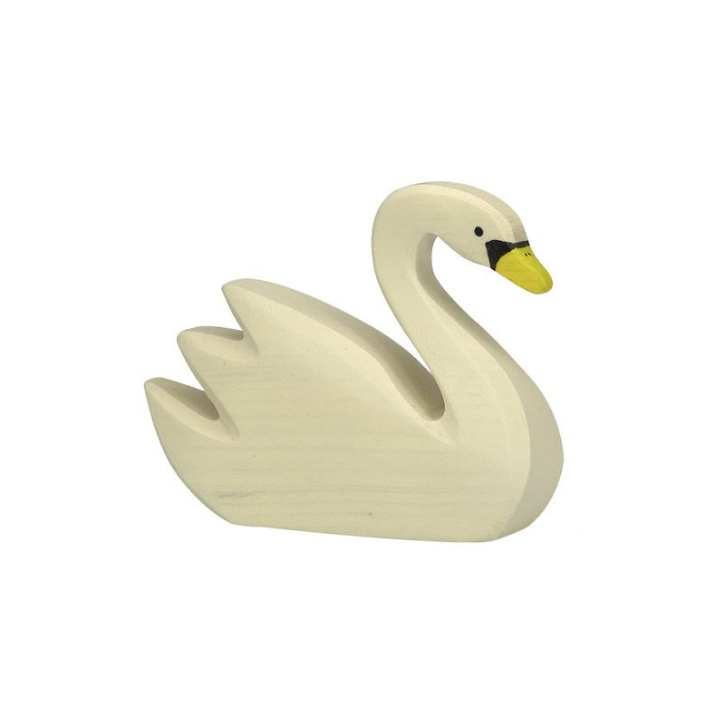 Holztiger swan