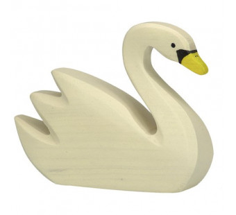 Holztiger swan