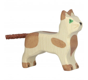Holztiger cat small brown