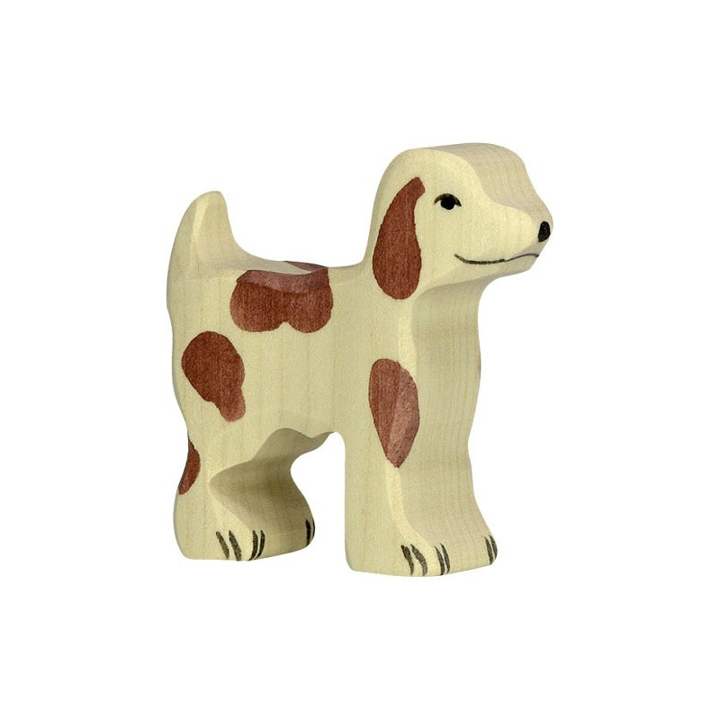 Holztiger hen pecking