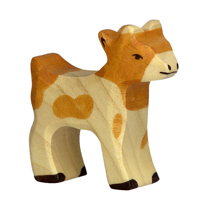 Holztiger kuiken geel