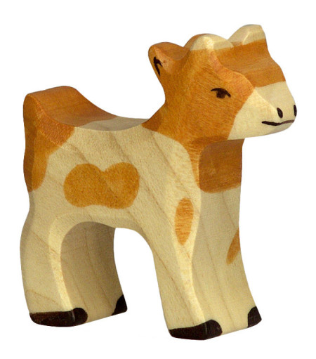 Holztiger kuiken geel