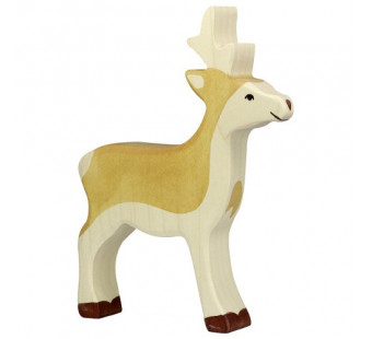 Holztiger roe deer
