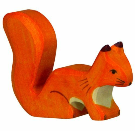 Holztiger squirrell orange