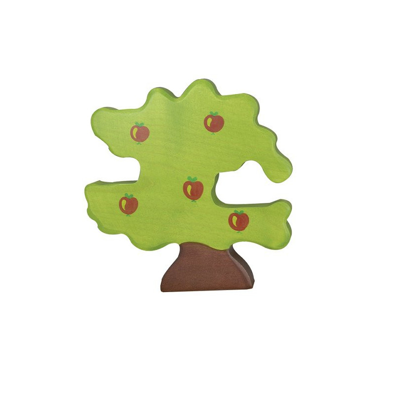 Holztiger appelboom voor vogels