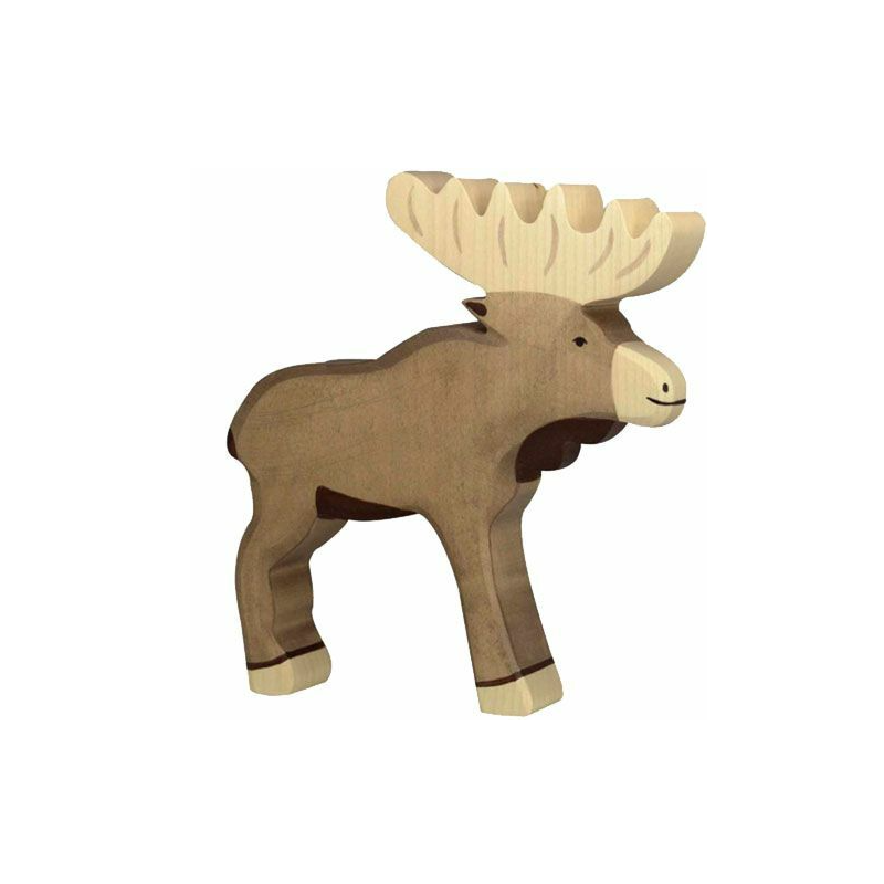 Holztiger stag