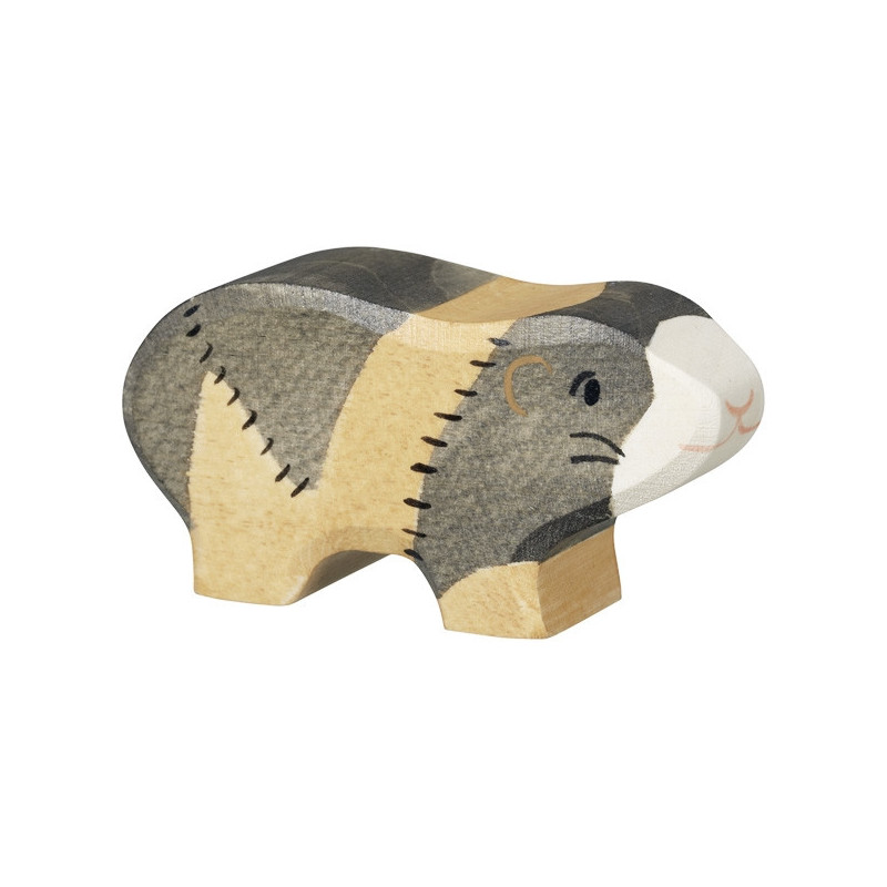 Holztiger chick yellow head raised