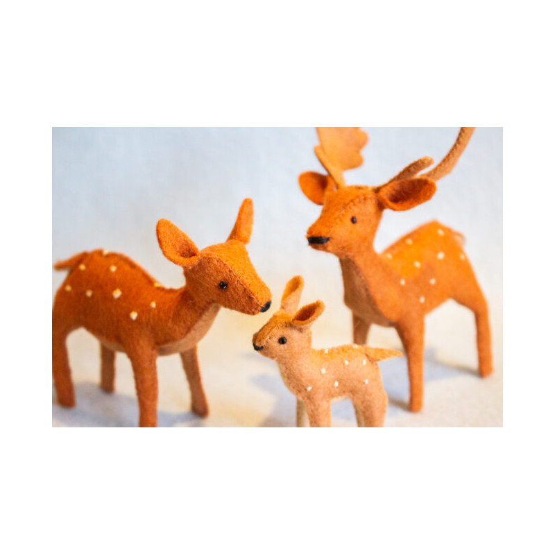 Hertenfamilie (Atelier Pippilotta)