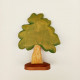 Predan wooden broad-leaved tree 25cm high