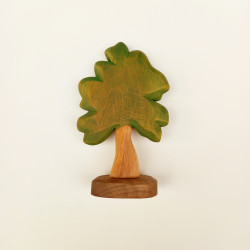 Predan houten denneboom ongeveer 20cm hoog