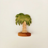 Predan wooden palm tree about 13cm high