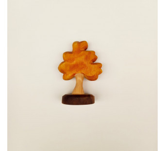 Predan wooden autumn tree about 13cm high