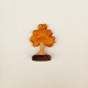 Predan wooden autumn tree about 13cm high