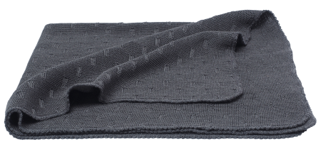 Reiff merino wool silk blanket Sissi Navy