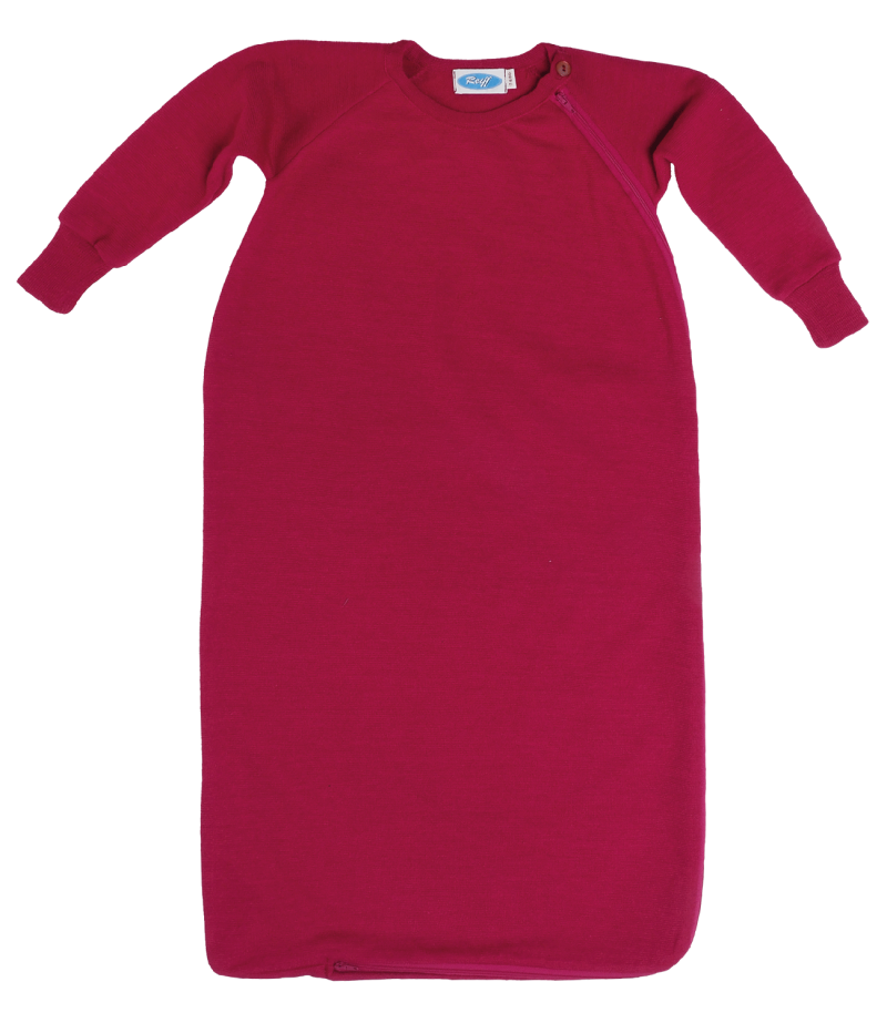 Reiff wool silk terry sleeping bag  green