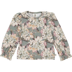 Muesli katoenen longsleeve hydrangeas