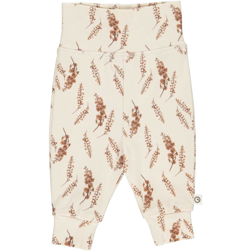 Muesli cotton pants buttercream