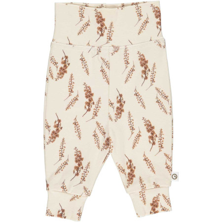 Muesli cotton pants buttercream