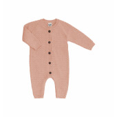 Puri organics popcorn jumpsuit oyster  80% cotton 20% wool